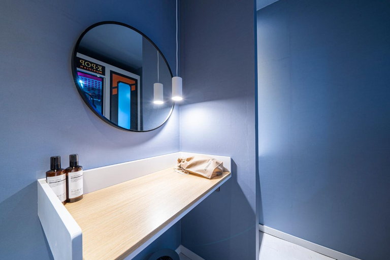 Bathroom 5, Croissant Hotel Guri by Anook, Guri