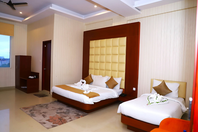 Bedroom 3, Red K Velvet, Ghaziabad