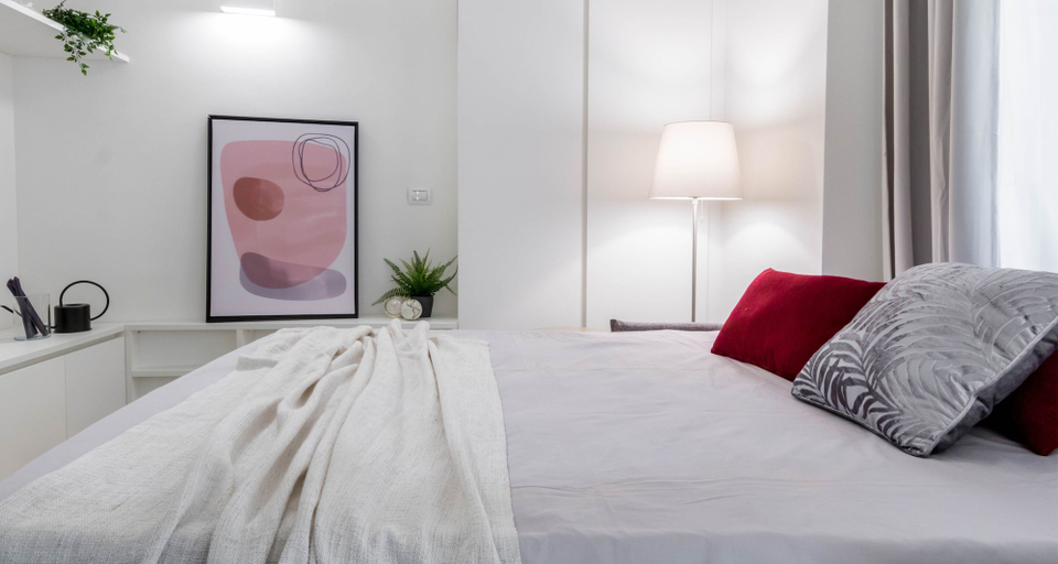Bedroom 2, JOIVY Superb Studio For 2, 10Mins From Duomo, Milano