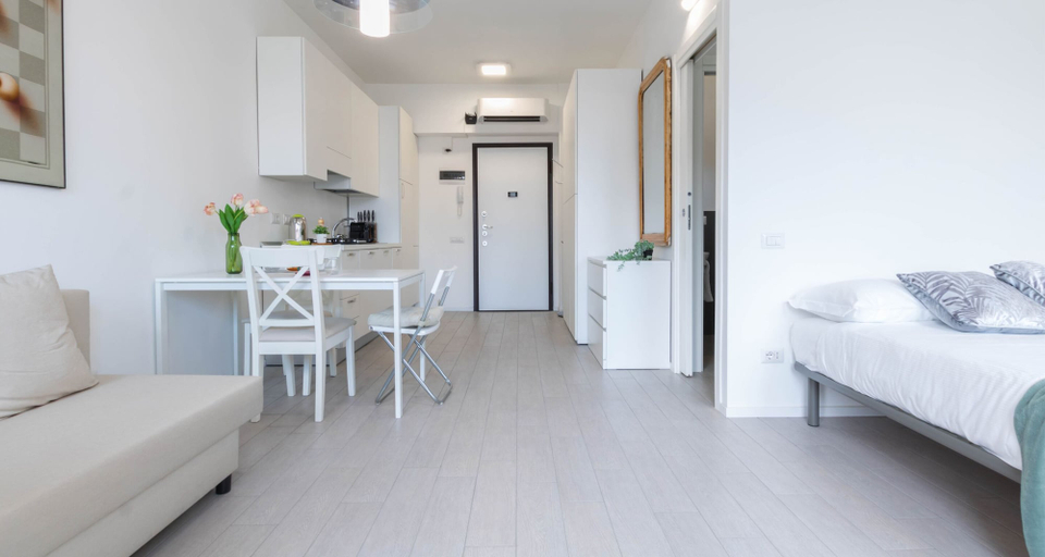 Bedroom 2, JOIVY Bright Studio For 3 Near Porta Romana And Ied, Milano