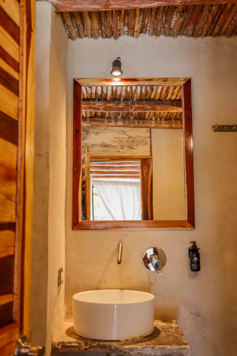 Bathroom, Casa Mate BeachFront Cabanas El Cuyo, Tizimín