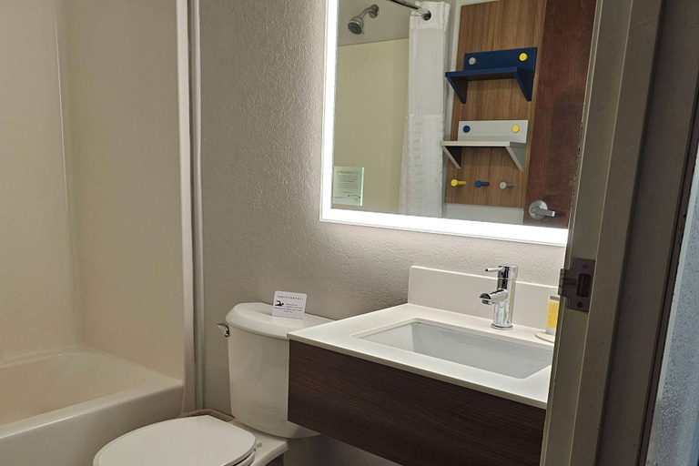 Bathroom 4, Microtel Inn & Suites by Wyndham Bushnell, Sumter