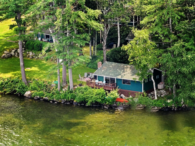 Exterior & Views 2, Winni Lakefront Cabin, Belknap