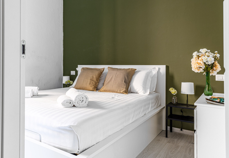 Bedroom 3, JOIVY Cosy 1-Bed Flat In Navigli, Milano