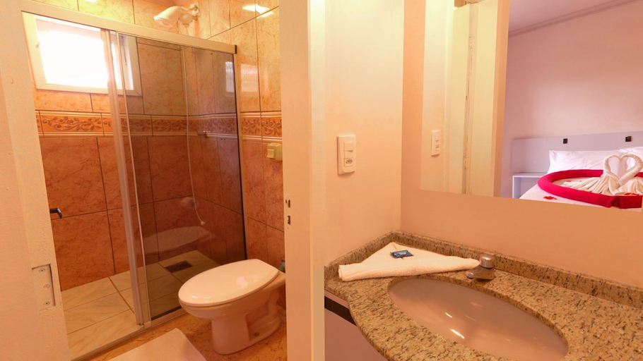 Bathroom, Hotel Pousada Ilha do Mar Bombinhas, Bombinhas