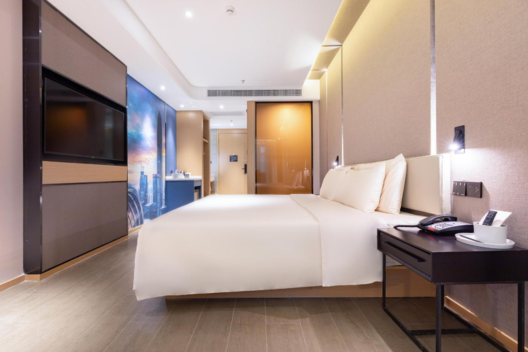 Bedroom 2, Atour Hotel Shenzhen Shajing International Exhibition and Convention Center, Shenzhen