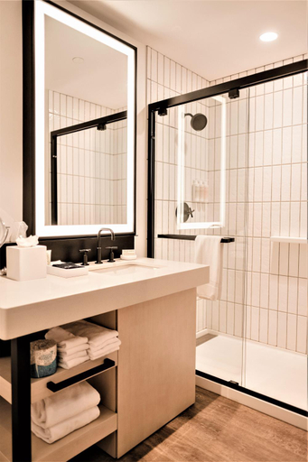 Bathroom 3, REVERB by Hard Rock Downtown Atlanta, Atlanta