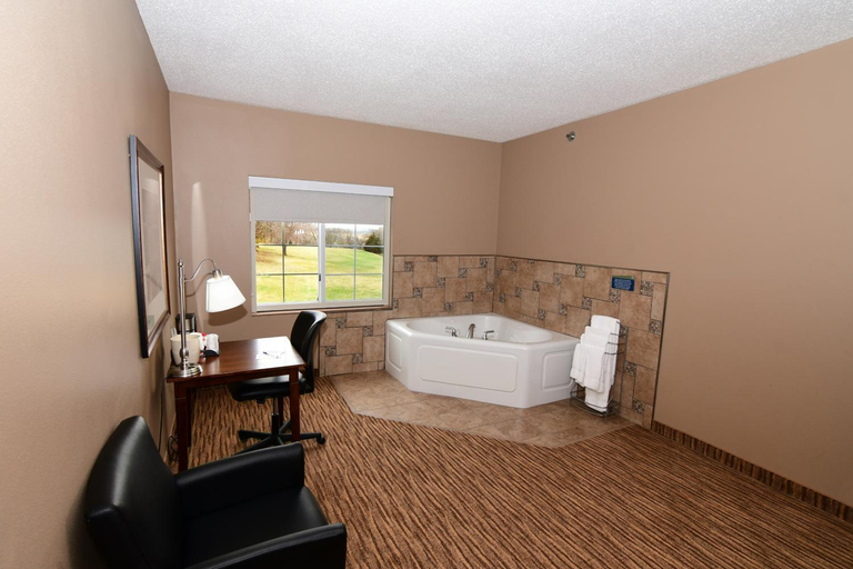 Bathroom 4, Cobblestone Inn & Suites - Denison - Majestic Hills, Crawford