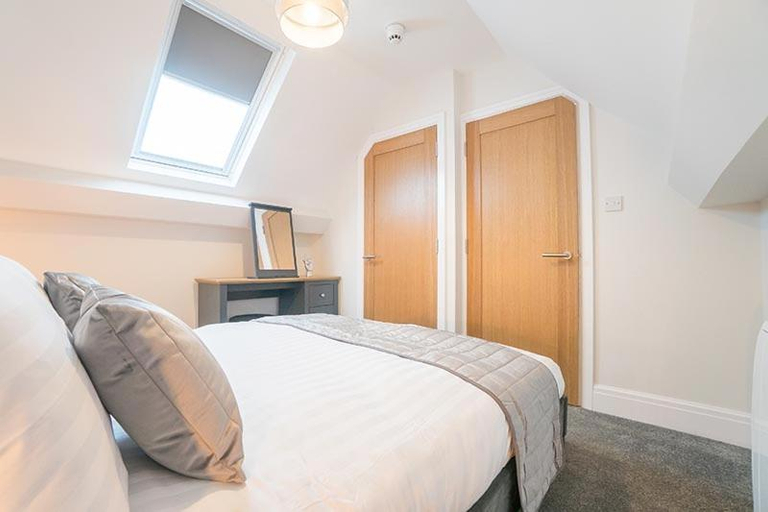 Bedroom 2, The Queens Arms Apartments, Knowsley