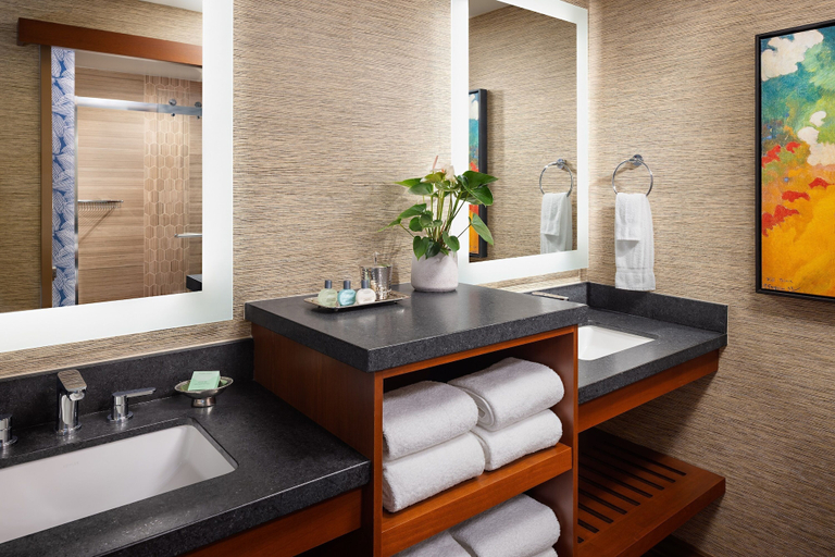 Bathroom 5, Catamaran Resort and Spa, San Diego