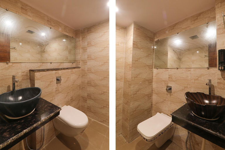Bathroom, FabHotel Blueark, Lucknow