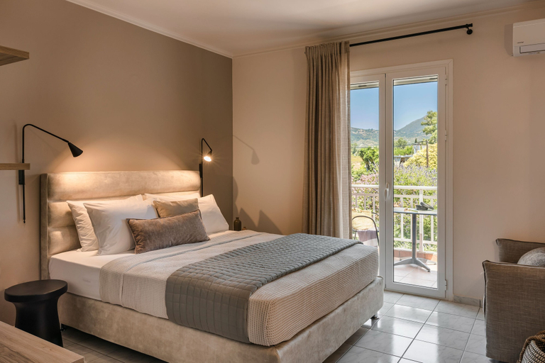 Bedroom 2, Rosilion Studios & Apartments, Ionian Islands