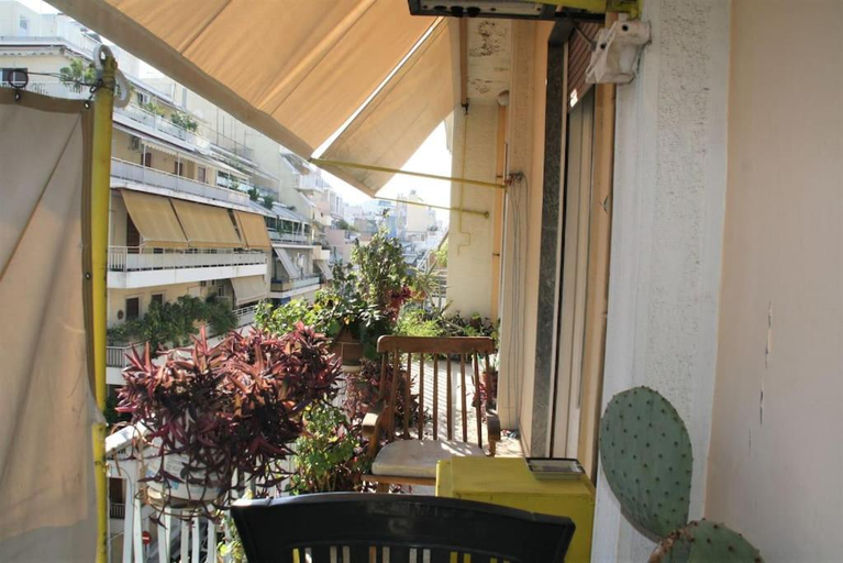 Balcony/terrace 2, PRIVATE BEDROOMS IN SHARED APARTMENT 135 SM ATHENS Center, Attica