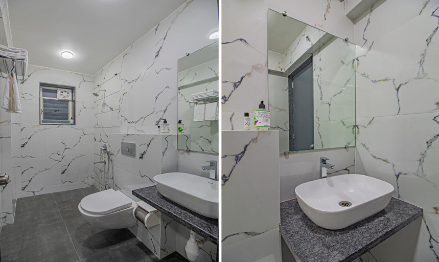 Bathroom 4, Treebo Atithi Comforts Inn, Pune