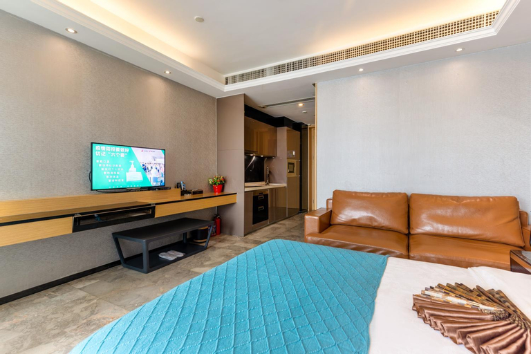 Bedroom 2, Yoyo Apartment Jiedeng Metropolis Branch, Beijing Road, Guangzhou