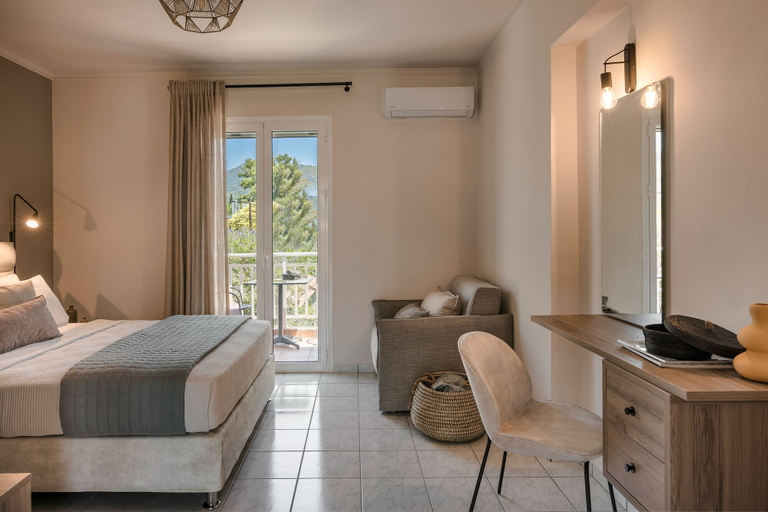 Bedroom 4, Rosilion Studios & Apartments, Ionian Islands