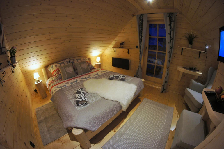 Bedroom 2, Goralska Osada Karpacz - Domki Lux, Jelenia Góra