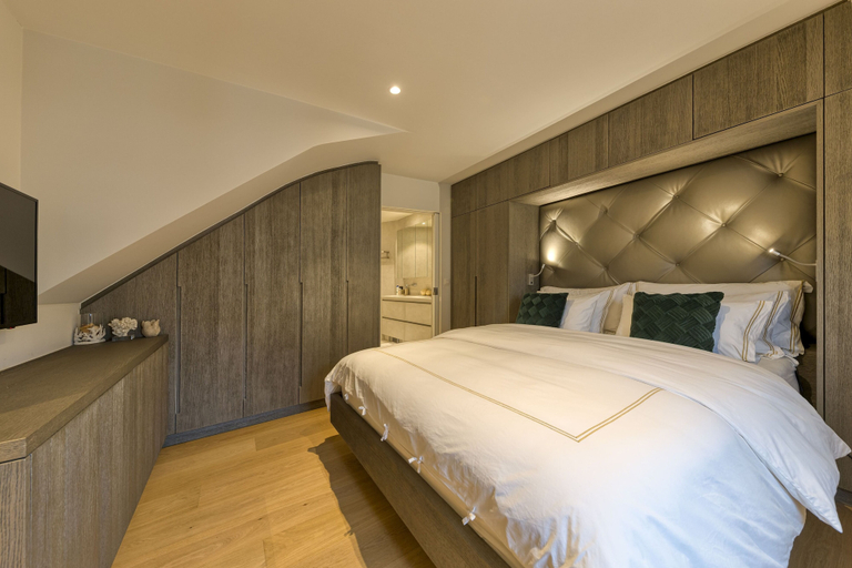 Bedroom 3, Triplex penthouse in the city center, Bruxelles