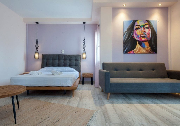 Bedroom 3, Iliovasilema, North Aegean