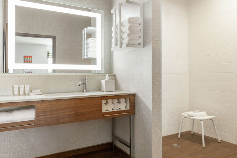 Bathroom 4, Hampton Inn & Suites Houston-Cypress Station, Houston