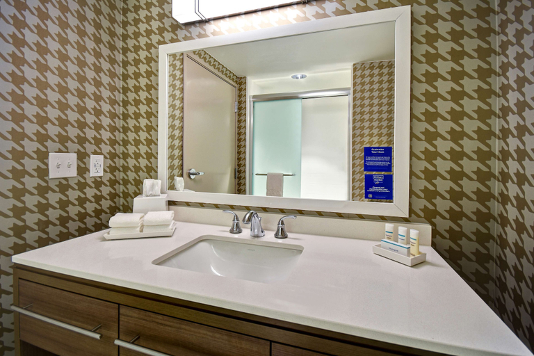 Bathroom 4, Home2 Suites by Hilton Wichita Downtown Delano, Sedgwick