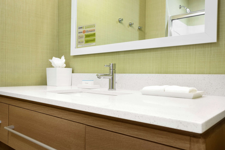 Bathroom 4, Home2 Suites by Hilton Houston Webster, Houston