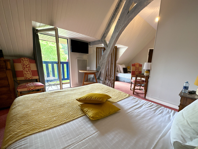 Bedroom 3, Hotel le Manoir des Portes, Côtes-d'Armor