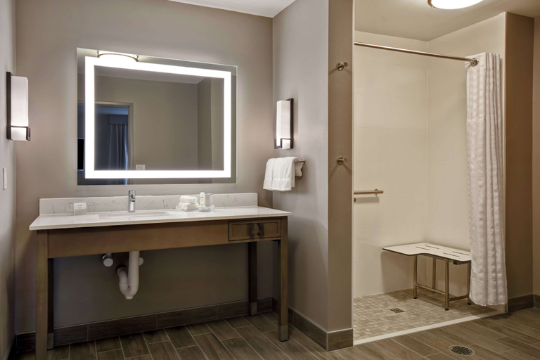 Bathroom 4, Homewood Suites by Hilton Orange New Haven, New Haven
