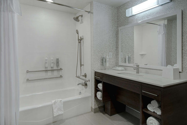 Bathroom 4, Home2 Suites By Hilton Grand Rapids Airport, Kent