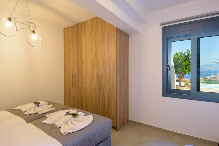 Bedroom 1, Villa Calypso Elounda, Crete