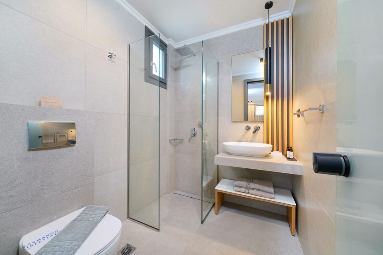Bathroom 4, Olia Thassos - Luxury Apartments, East Macedonia and Thrace