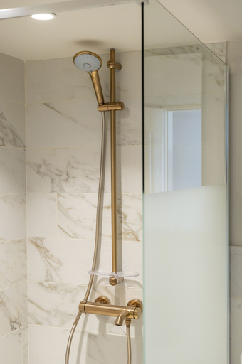 Bathroom 3, Primavera' Seafront apt with tower view, Central Macedonia