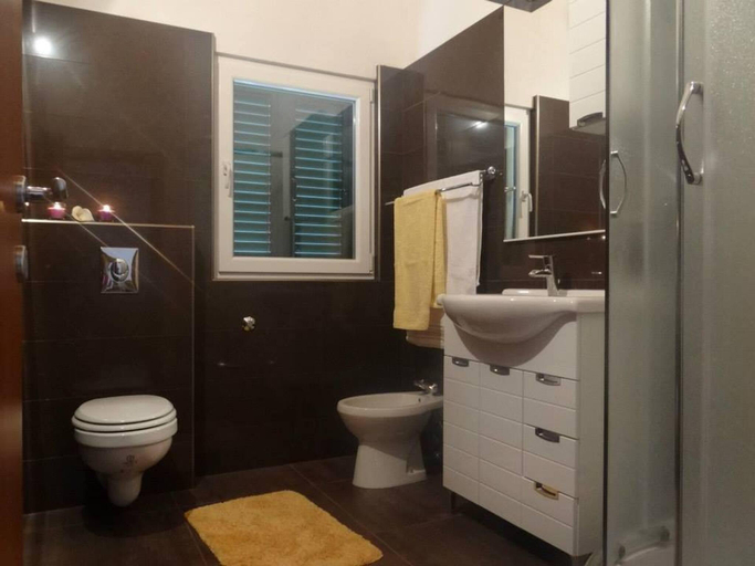 Bathroom, Infinity Pool, Stunning Sea View Terrace Ap3, Trogir