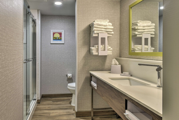 Bathroom 5, Hampton Inn & Suites Keene, Cheshire