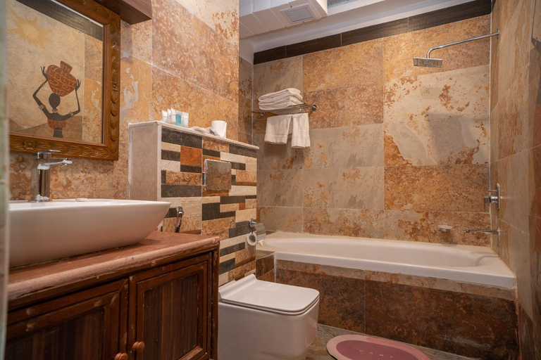 Bathroom 3, Surya Heritage Hotel, Bagmati