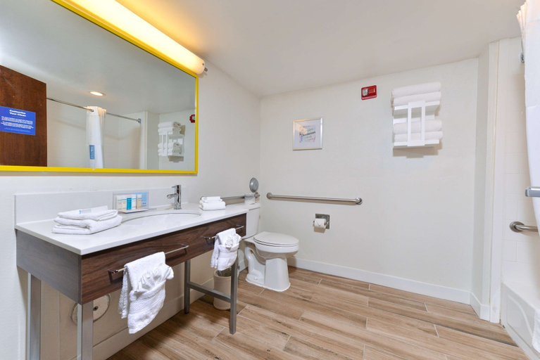 Bathroom, Hampton Inn Henderson, Vance