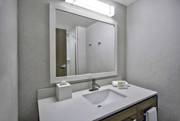 Bathroom 4, Home2 Suites By Hilton Whitestown Indianapolis NW, Boone