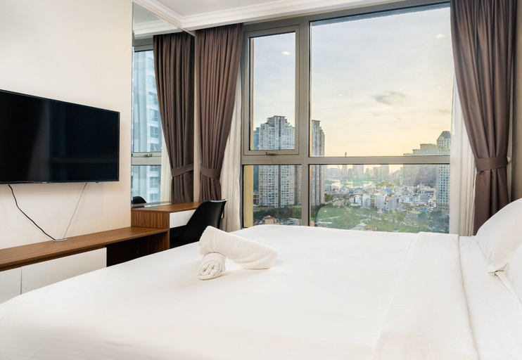Bedroom 3, Lyshing Apartment in Vinhomes Luxury Landmark, Bình Thạnh