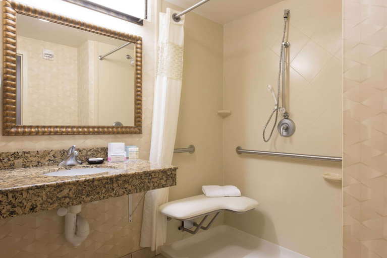 Bathroom 4, Hampton Inn and Suites Indianapolis - Fishers, Hamilton