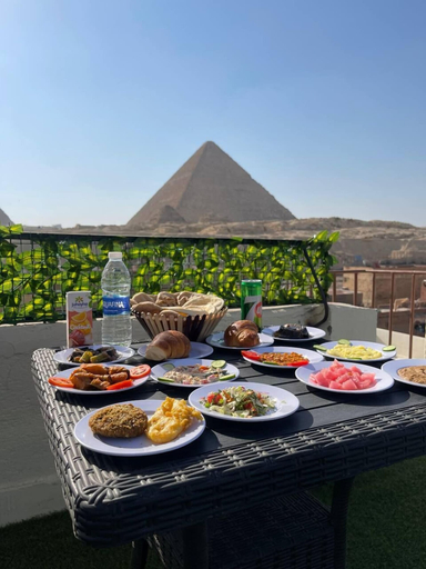 Food & Drinks 5, Solima pyramids view, Giza