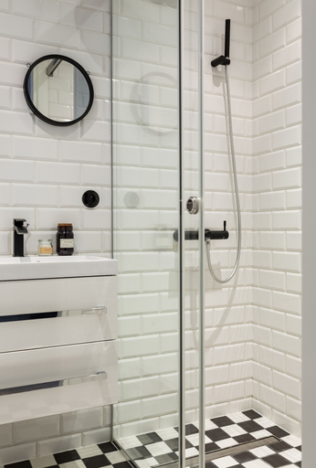 Bathroom 3, Gorska Apartment, Warsaw
