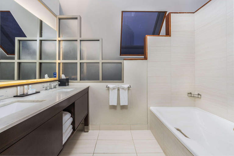 Bathroom 4, Embassy Suites by Hilton Indianapolis Downtown, Indianapolis