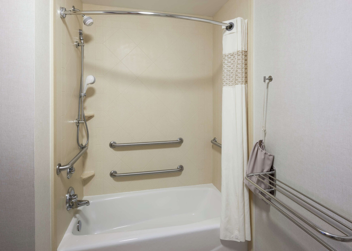 Bathroom 4, Hampton Inn & Suites Davenport, Scott