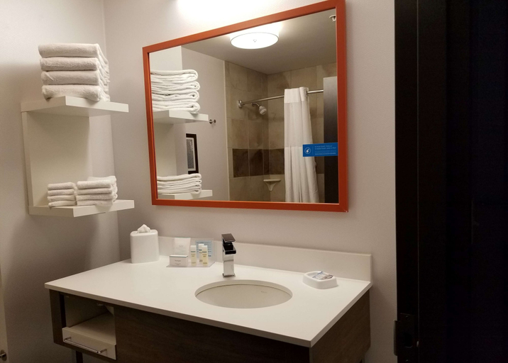 Bathroom 4, Hampton Inn & Suites Spokane Valley, Spokane