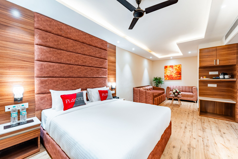 Bedroom 3, Medalio Boutique Chandigarh Zirakpur, Sahibzada Ajit Singh Nagar