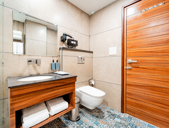 Bathroom 4, Medalio Boutique Chandigarh Zirakpur, Sahibzada Ajit Singh Nagar