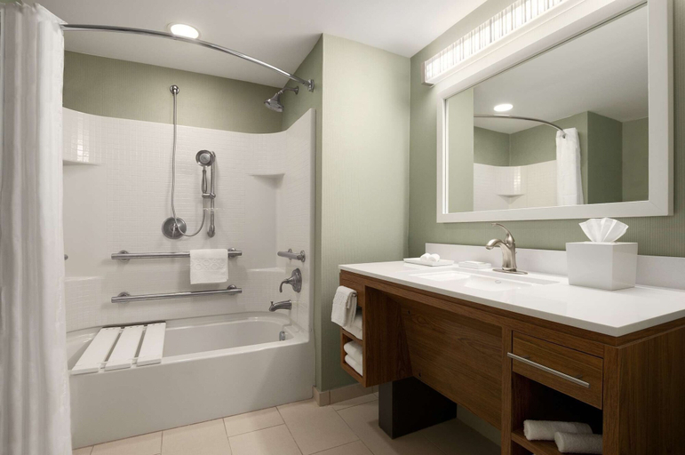 Bathroom 4, Home2 Suites by Hilton Jackson/Ridgeland, MS, Madison
