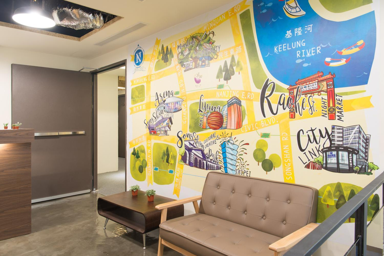 Public Area, Hostel Jiizu, Taipei City