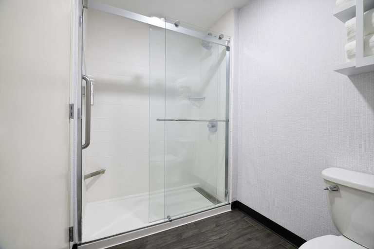 Bathroom 5, Hampton Inn Newark Airport, Newark