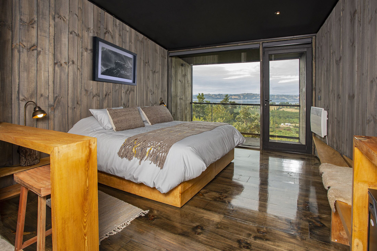 Bedroom, Hotel y Cava Estancia Rilan, Chiloé